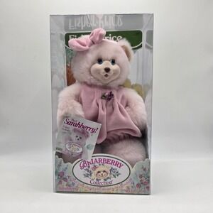 Fisher-Price Briarberry Collection Sarahberry Pink Teddy Bear Vintage 1999 74366